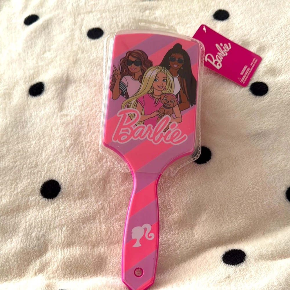 Barbie Pink and Purple Hairbrush